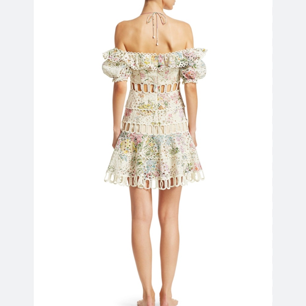 NWOT Zimmerman heather off shoulder dress - Picture 5 of 13